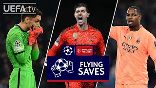 MERET COURTOIS MAIGNAN  UCL GREAT SAVES QuarterFinals 2nd leg [upl. by Iegres]