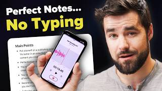 How I Use AI to take perfect noteswithout typing [upl. by Llenwahs]