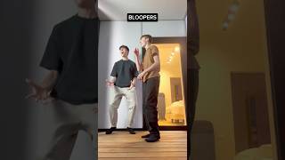 Bloopers VS Final Video😂🕺 shorts [upl. by Morgana]