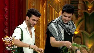 Karan And Arjun Struggling To Cook Pasta Together  Laughter Chefs [upl. by Ahseenyt109]