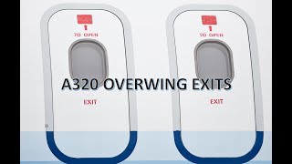 Airbus A320 Overwing Exit [upl. by Neelloc]