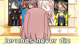 Legends Never Die mini movie Gacha life [upl. by Ellessig]