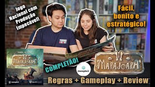 Marajoara l Regras  Gameplay  Review [upl. by Hengel]