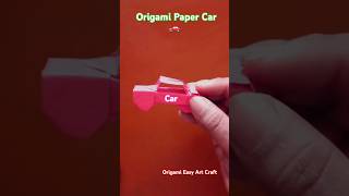 Origami Paper Car 🚗 shorts [upl. by Atiluj81]