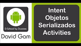 Intent objetos  Android Studio [upl. by Mora783]