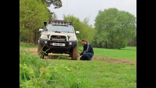 4x4 Byways Hilux in Thetford Forest UK [upl. by Norah]