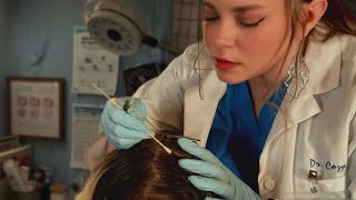 ASMR Dermatologist Detailed Skin amp Scalp Exam  Real Person amp Patient POV [upl. by Ettennej]