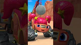 Blaze and the Monster Machines  AbrisskugelBlaze vs TacoRobot Shorts [upl. by Mata]