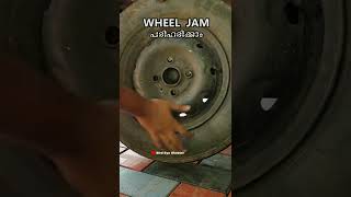 How To Release Stucked Wheel Or Jamed Wheel shorts [upl. by Philis375]