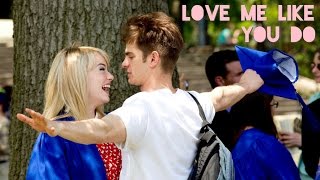 Andrew Garfield amp Emma Stone I Love Me Like You Do [upl. by Nosyd]