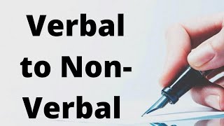 verbal to NonVerbalwriting skill [upl. by Betthezel989]