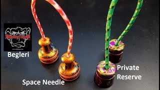 Monkeyfinger Space Needle and Private Reserve Begleri Review and Demo [upl. by Leoni]