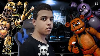 FUI SERCADO PELOS ANIMATRONICS NO ROBLOX  five night at freddy [upl. by Iaoh499]