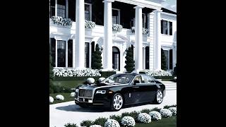 Luxurious Black amp White Mansion Tour  Rolls Royce Elegance🌟🖤 [upl. by Atnomed]