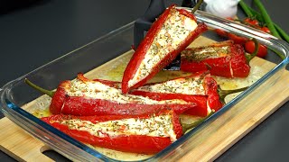 Das leckerste Rezept für gefüllte Paprika mein Freund aus Spanien Sehr lecker und schön [upl. by Mahla]