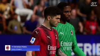 FC 24 Gameplay  AC Milan  Genoa  Lega Serie A TIM  20232024 [upl. by Delia]