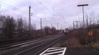 NordWestBahn am Bahnhof Bassum  NWB RS2 nach BremerhavenLehe und Twistringen [upl. by Kelli]