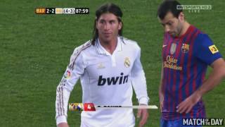 5 Red Cards vs One Club  Sergio Ramos [upl. by Kellsie]