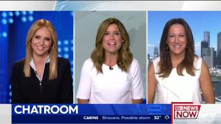 Amber Sherlock  9 News Presenter Gets Stuck Into Colleague Full Version [upl. by Riebling]