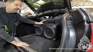 12quot down firing subwoofer for BMW X6 [upl. by Alfredo]