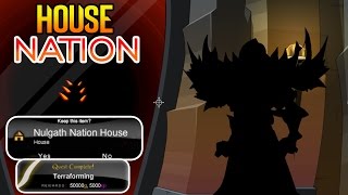 AQW GETTING ENCHANTED NULGATH NATION HOUSE HARD FARM  AQWorlds 2017 [upl. by Panayiotis576]