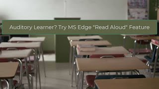 MS Edge Read Aloud [upl. by Atinnod]