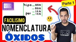 ✅NOMENCLATURA Química ÓXIDOS  𝙎𝙪𝙥𝙚𝙧 𝙁á𝙘𝙞𝙡 😎​🫵​💯​  Química inorgánica [upl. by Irik]