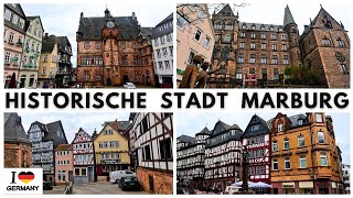 MARBURG  eine der schönsten Kleinstädte in Deutschland  TOP REISEZIEL in Deutschland [upl. by Ielhsa]