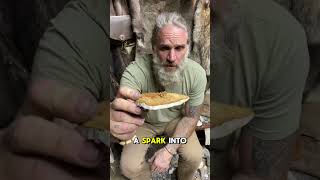 MAKE FIRE from Rocks primitivetechnology survival bushcraft donnydust caveman [upl. by Snahc]