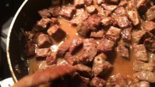 Говядина в сливочном соусе Creamy beef stew [upl. by Betsey]