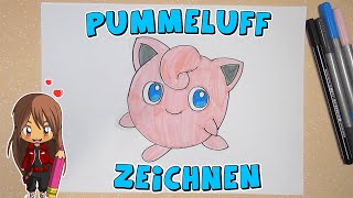 Pummeluff einfach malen für Kinder  ab 8 Jahren  Malen mit Evi  deutsch [upl. by Ralaigh]