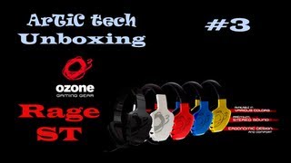 Unboxing Ozone Rage ST Fones by ArTiCtech [upl. by Rigdon]