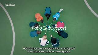 Iedereen verdient een club  Rabo ClubSupport  Rabobank [upl. by Htennek]