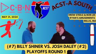 ACST A South Quarterfinals Daley vs Shiner [upl. by Amberly]