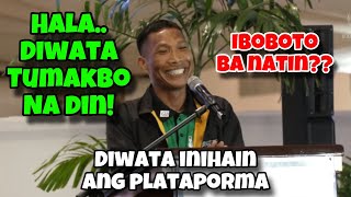 DIWATA TATAKBO SA ISANG PARTY LIST GINAGAMIT LANG DAW NG MGA POLITIKO PARA SA SARILING AGENDA [upl. by Airotciv728]