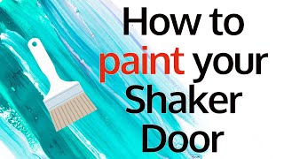 How to paint your Shaker for a PRO look [upl. by Orutra62]