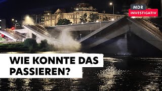 Der Brückeneinsturz in Dresden – Wie es fast zur Katastrophe kam  Doku [upl. by Aizirtap993]