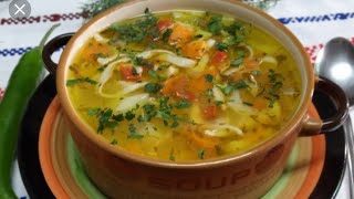 Zuppa di pollo e verdure Ciorba de pui cu legume [upl. by Nora]