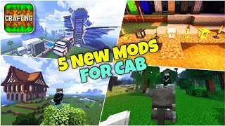 5 New Minecraft Mods For Crafting And Building  Top 5 Best Addons For Crafting And Building [upl. by Tehr231]