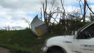 Hail and Tornado Damage Glade Springs Virginia and Bristol Tennessee [upl. by Nivonod580]