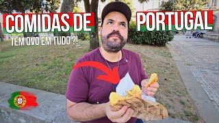 1 HORA DE VLOG PROVANDO COMIDAS PORTUGUESAS e CONHECENDO BRAGA EM PORTUGAL [upl. by Neelyaj138]