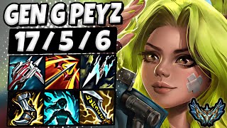 Zeri vs Varus ADC  Gen G Peyz  Patch 147 Korea Challenger ✅ [upl. by Fernando]