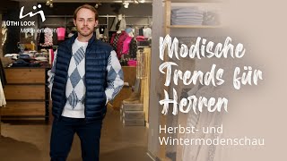 Herbstmodenschau 2024 – Modische Trends für Herren – Lüthi Look [upl. by Thomasa314]