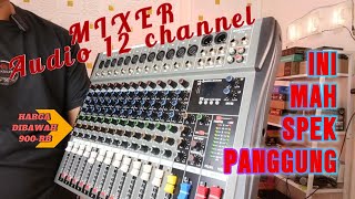 REVIEW MIXER 12 channel bawah 900RB MOREFAND CT12 [upl. by Antoni]