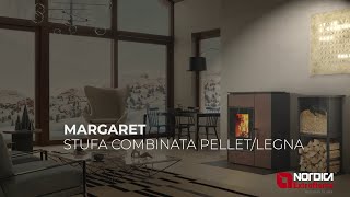 Scopri Margaret la stufa combinata pellet  legna [upl. by Sitruk]