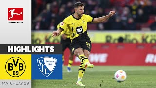 Borussia Dortmund  VfL Bochum 31  Highlights  MD 19 – Bundesliga 2324 [upl. by Odinevneib]