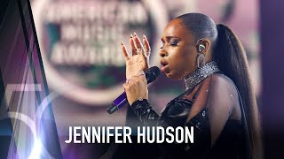 Jennifer Hudson Pays Tribute to Whitney Houston  AMAs 50th Anniversary Special [upl. by Melantha]