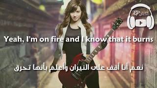 Demi Lovato  Sorry Not Sorry Lyrics مترجمة عربي [upl. by Grochow]