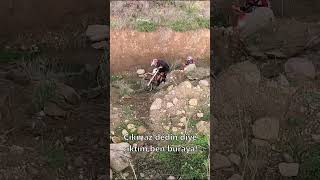 Çıkmaz dedin diye çıktım shorts enduro action funny motosiklet vlog trending [upl. by Maillij870]