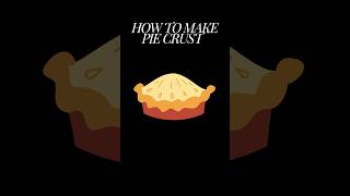 How to make pie crust pie shorts [upl. by Hanonew]